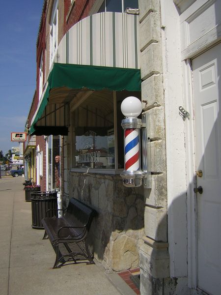 Council Grove Barber Shop Main Street