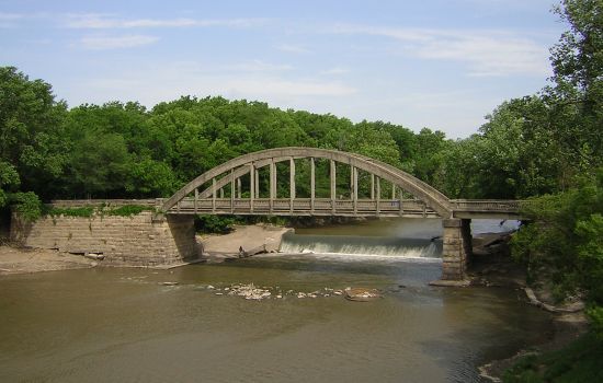 Cottonwood River Bridge - Emporia