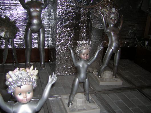 Dolls - inside Mri Pilar's Isis Chapel - Lucas Kansas