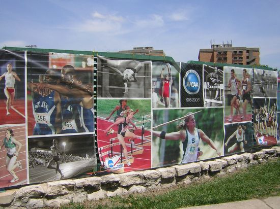 NCAA Track banners