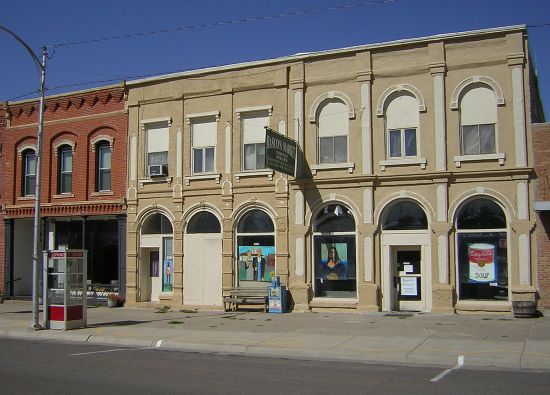 city storefronts