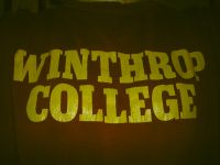 Winthrop College t-shirt