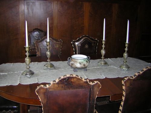 dining table, William Allen White House
